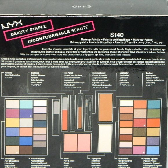 NYX Beauty Staples Kit Box 36 Eyeshadows and more - Picture 3 of 6